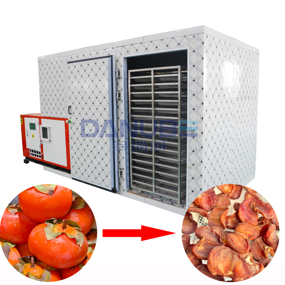 Persimmon Cleaning Slicing Drying And Packaging Production Line Persimmon Dryer Room Persimmon Dehydrator Machine - Capacity: Customized Kg/hr