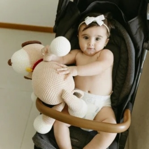 White Baby Diaper Pants