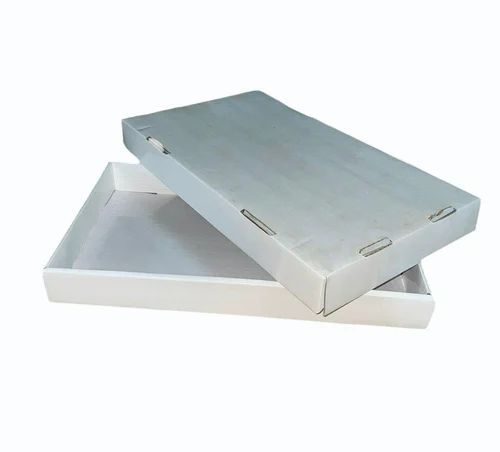 White Laminated Corrugated Box