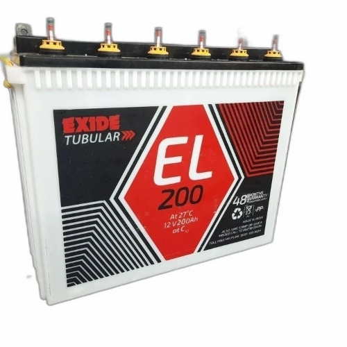 12 V Exide Batteries 