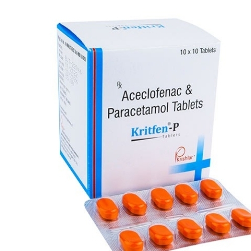 Aceclofenac And Paracetamol Tablet - Tablets, As Prescribed | Tested, Effective, Store Cool and Dry
