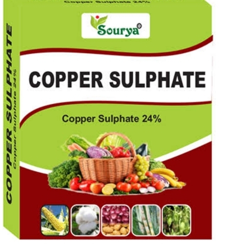Copper Sulphate Fertilizer - 100% Pure Powder Slow Release | Agriculture Application Expert Dosage