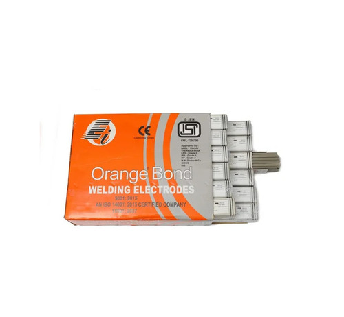 Orange Bond Welding Electrodes - Mild Steel 450mm x 5mm, Grey | Welding Purpose, ISI Certified