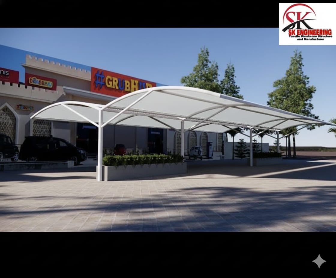 Both Side Car Parking Tensile