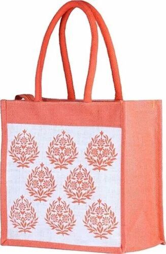 Rope Handled Fancy Jute Bag