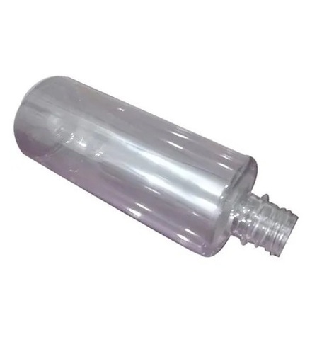 200ml Transparent PET Bottle - Polyethylene Terephthalate Material, White Finish | Round Elegant Shape, Leak-Proof Screw Cap