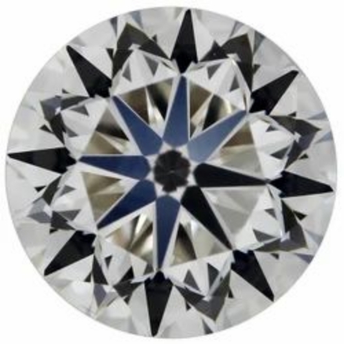 Crystal Pinpoint Round Diamond