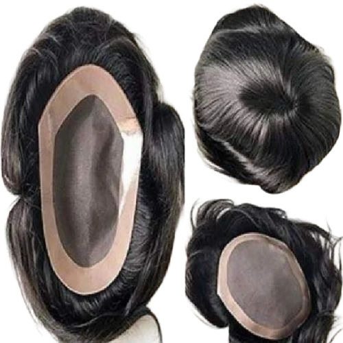 Natural Hair Men Patch Wigs