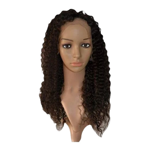 Women Human Hair Curly Wigs