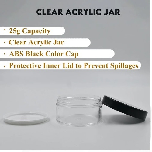 50gm Acrylic Cream Jar