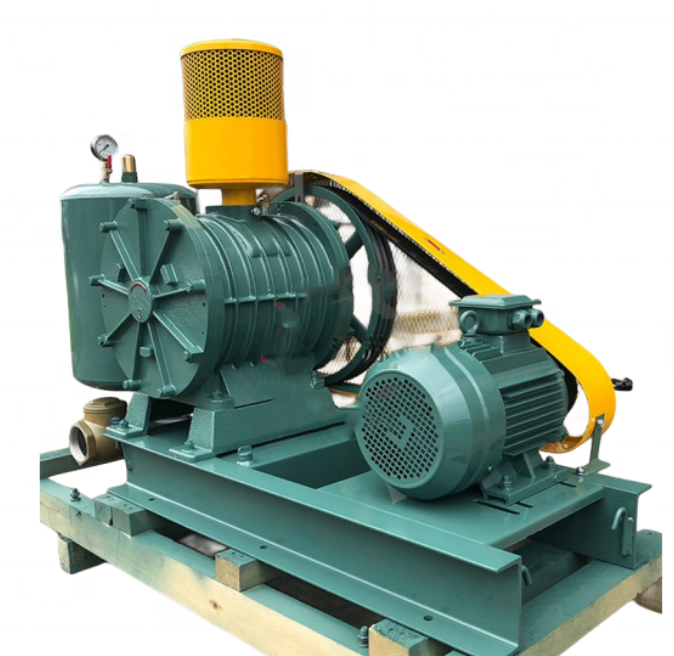 HC-100S Industrial Aquaculture Machine Aerator High Quality Rotary Blower and Three-lobe Roots Blowers