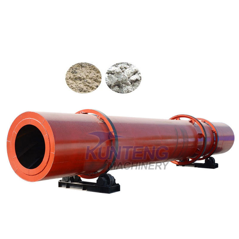 Industrial Sludge Drum Dryer Continuous Blast Furnace Slag Dryer - Color: Customized