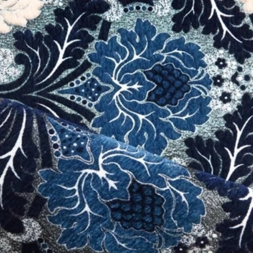 Velvet Jacquard Fabric