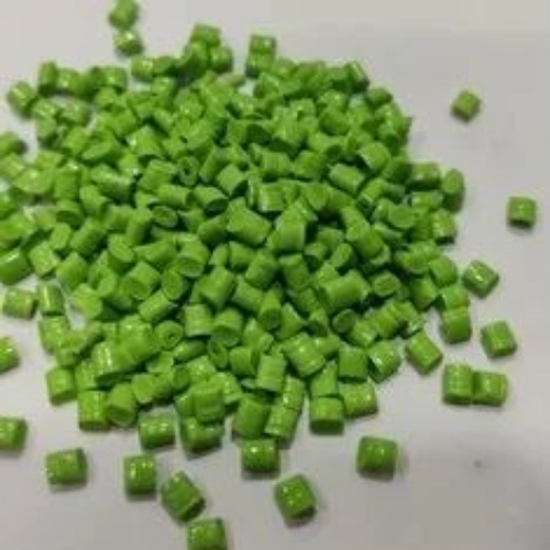 Green Plastic Granules