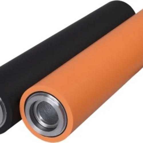 Natural Rubber Roller - Standard Size, Various Colors | Light Weight, Metal Handle, New Tested