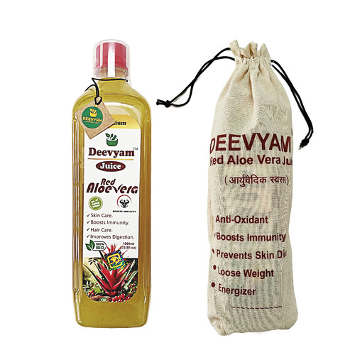 Red Aloe Vera Juice With Ashwagandha & Vitamin C - Product Type: Ayurvedic Product