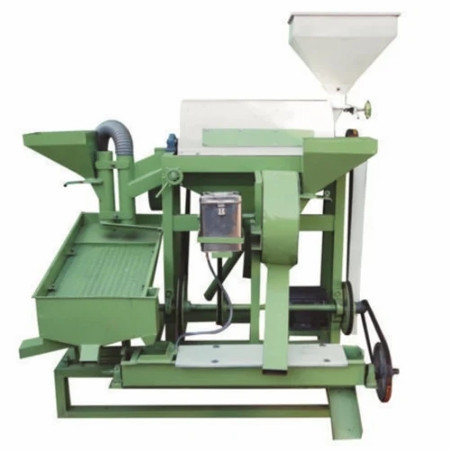 Semi Mini Automatic Dal Mill - Stainless Steel, Green | High Efficiency, Lower Energy Consumption, Corrosion Resistance, Rust Proof