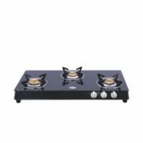 Three Burner Glass Gas Stove