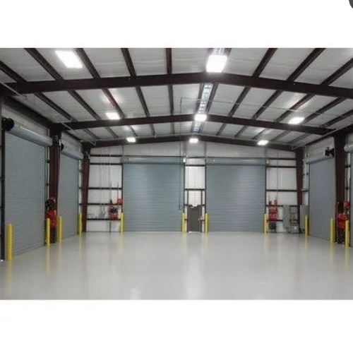 Warehouse Shed - Color: Silver