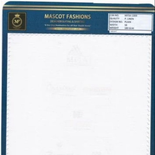 White Uniform Fabric 
