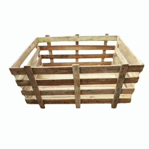 Wood Crate Box