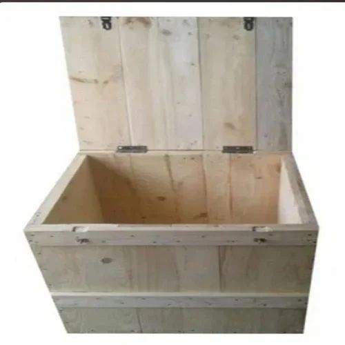 Wooden Packaging Box - Wood, Various Sizes | Lightweight, Industrial Use, Tested Quality