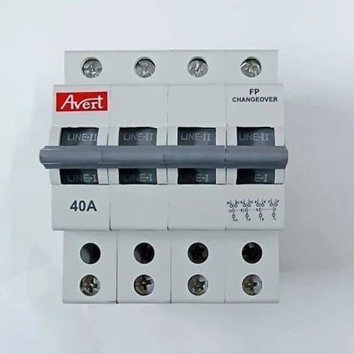Four Pole Mcb Changeover Switch