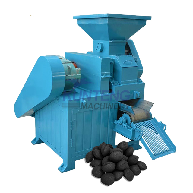 Horse Manure Charcoal Forming Machine Olive Residue Sludge Ball Press Machine - Briquette Size: Customized