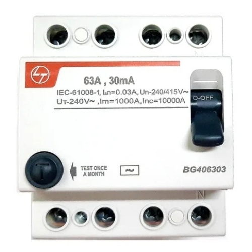 L&T Earth Leakage Circuit Breaker
