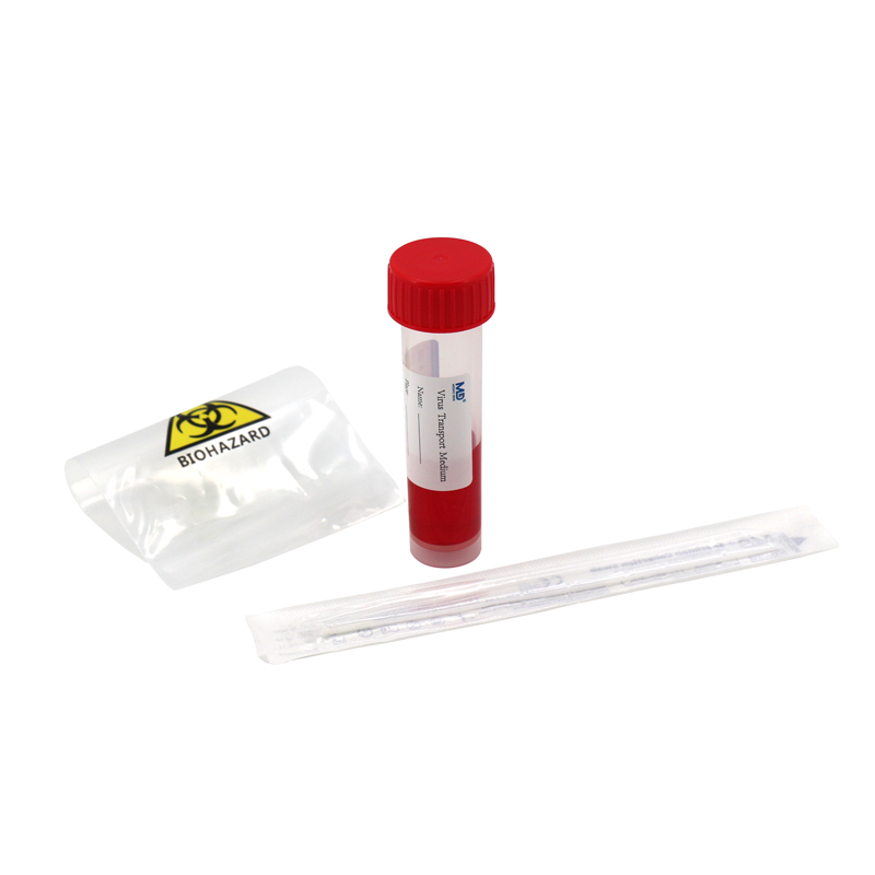 Non Inactivated Type Virus Transport Medium Tube 30ml VTM Kits for Respiratory Virus Specimen Collection