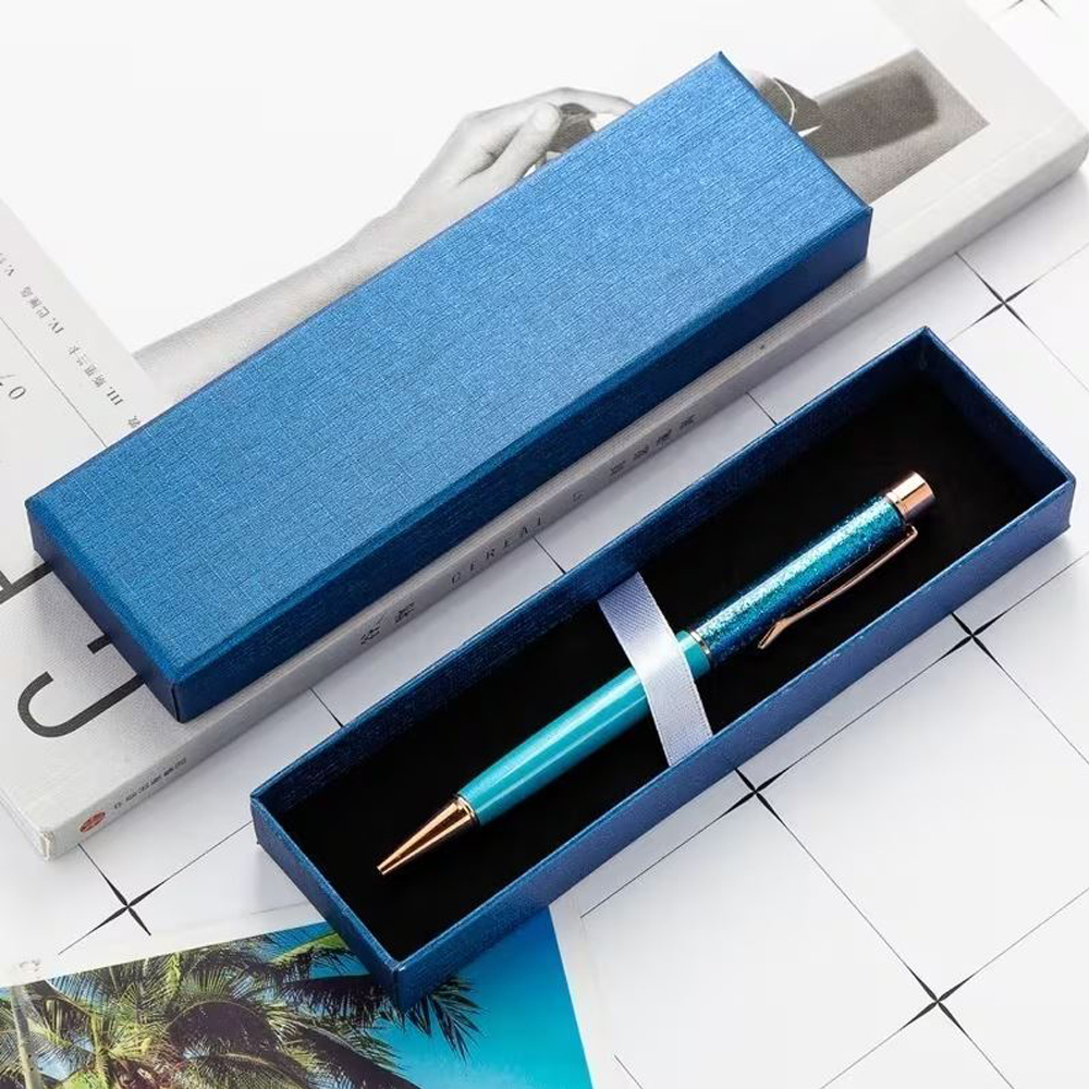 Corporate Pen Gift Boxes - Color: Blue