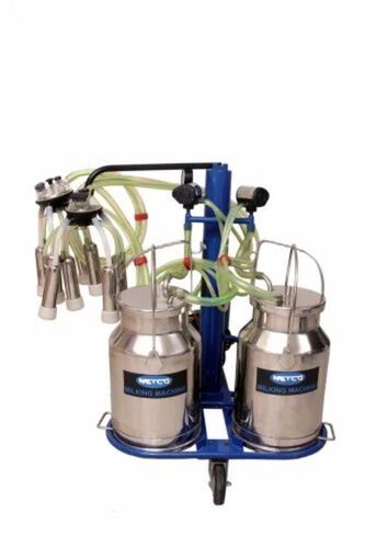 Double Bucket Electrical Milking Machine