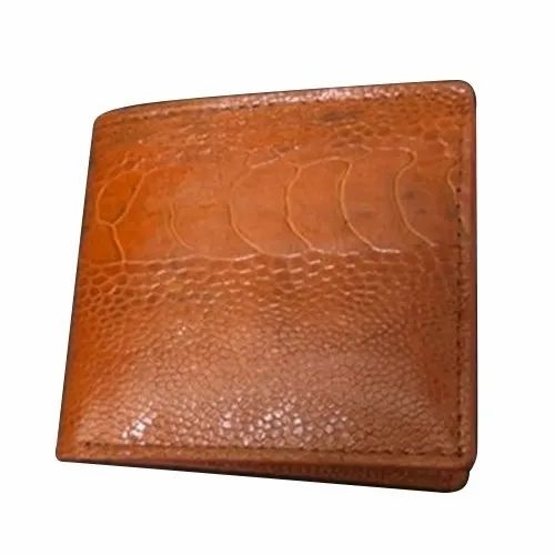 Foldable Leather Wallet - Leather, Brown, Polished | Durable, Comfortable, Soft Texture, Water Resistant
