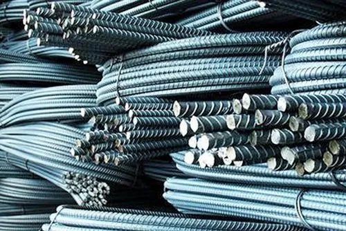 Mild Steel TMT Bars - Mild Steel, Gray, Round | Durable, Fine Finished, Polished Surface, Grade A, Industrial Use