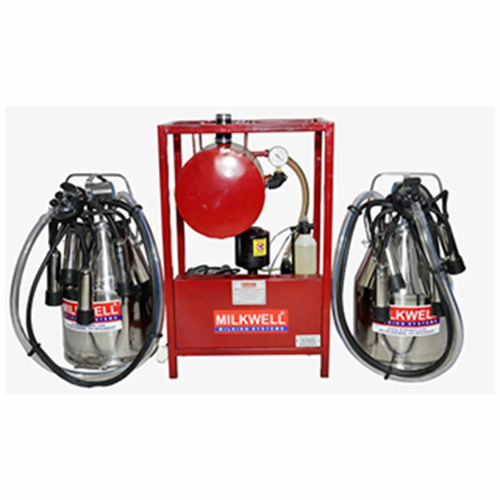 Milkwell Mw2prime Double Bucket Milking Machine