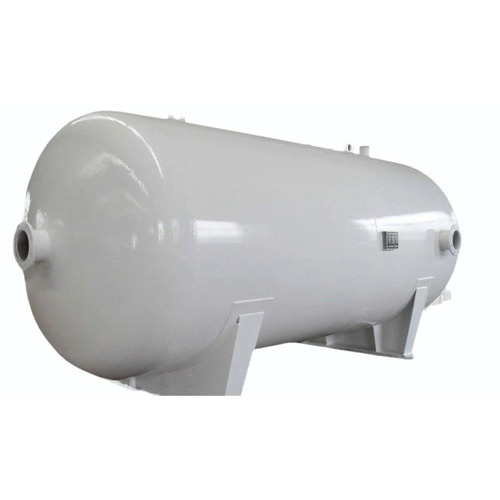 Stainless Steel Gas Storage Tank - 5000L, White, Polished Finish | Corrosion Resistant, Durable, Hygienic Surface