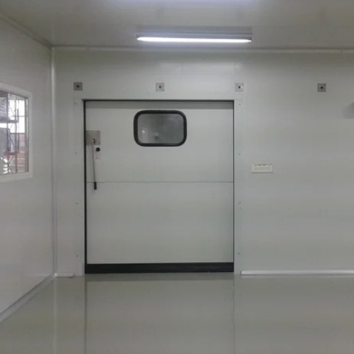 Aluminium White Puf Insulated Door
