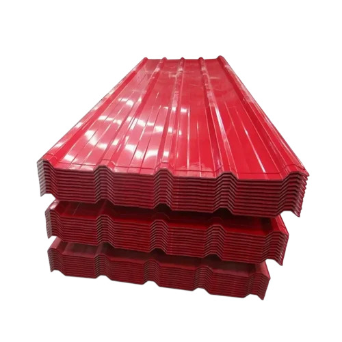 Red Colour Coated Roofing Sheet