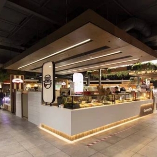 Cold Golgappa Display Counter