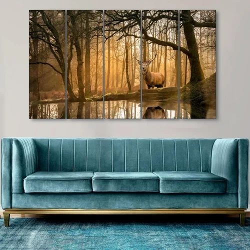 Golden Deer Wall Paintings
