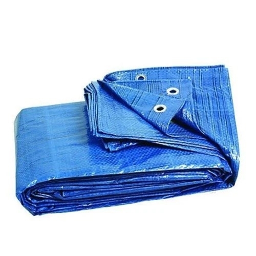 HDPE Tarpaulin Sheet - HDPE, Rectangular/Square, Blue | Plain, Printed, Industrial Use for Roof, Tent, Truck Canopy