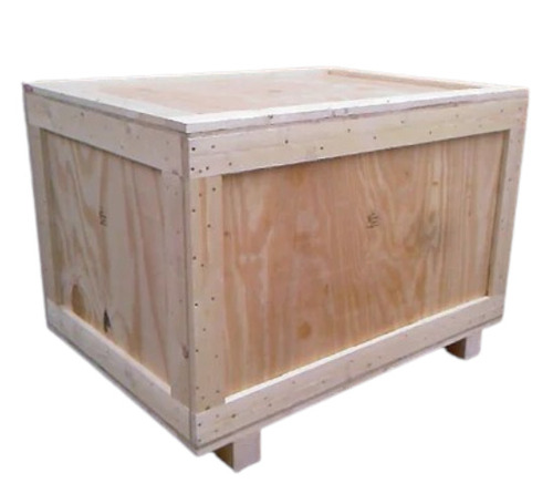 Industrial Brown Plywood Box