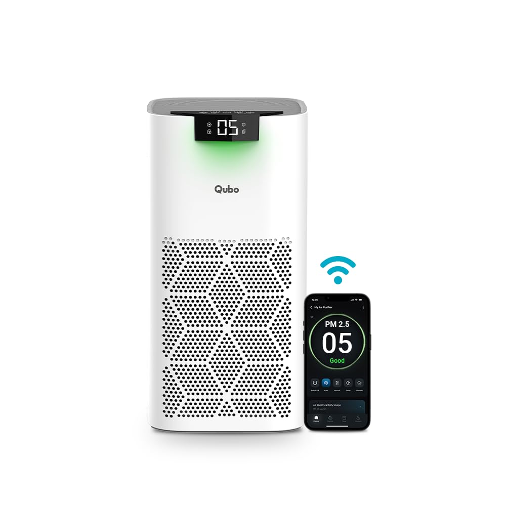 Qubo Smart Air Purifier Q500 For Home - Color: White