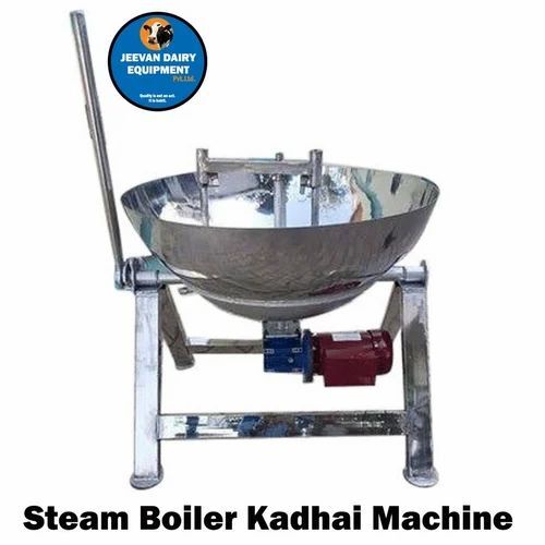 Steam Boiler Khoya Making Machine