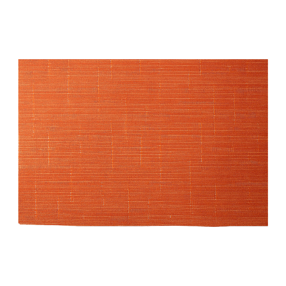 Table Mat Weave Orange - Fabric Type: Pvc