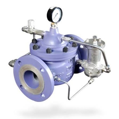 Water Pressure Relief Valves - Cast Iron Flange/Screwed End Multicolor | Corrosion Resistant Pilot Operated -40 to 90Â°C