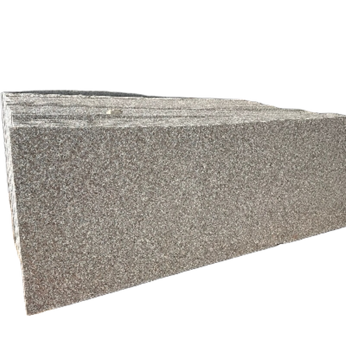 Chima Pink Granite Slab - Polished Grey Granite Slab, Weather and Scratch Resistant