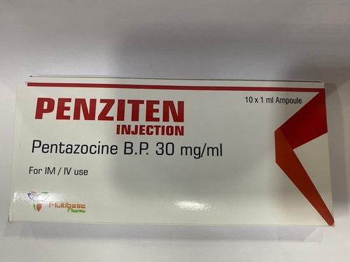 Pentazocine Injection As Pentazocine Lactate B.p. Eq To Pentazocine 30mg