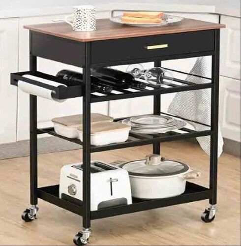 1/1 G N Pan Food Serving Trolley