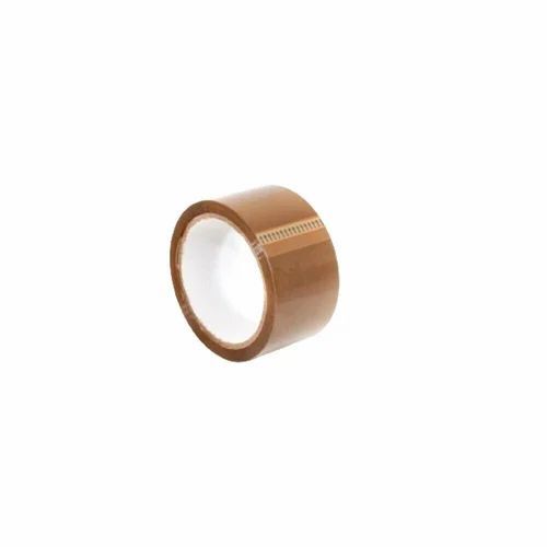 100 M Self Adhesive Bopp Tape - BOPP Material, 100 Meter, Brown, Single Side Hot Melt Adhesive, Water Resistant, Eco Friendly